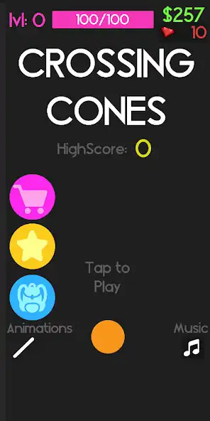 Play Crossing Cones  and enjoy Crossing Cones with UptoPlay