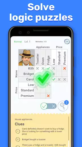 Play Cross Logic: Smart Puzzle Game  and enjoy Cross Logic: Smart Puzzle Game with UptoPlay