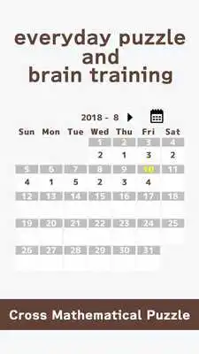 Play Cross Mathematical Puzzle