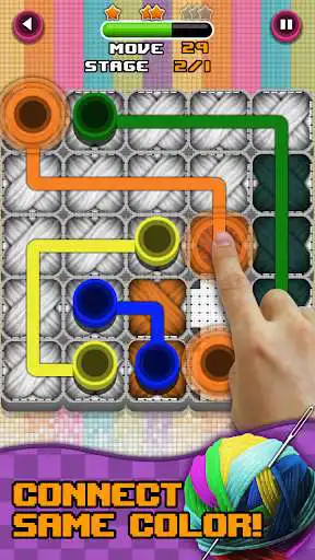 Play APK Cross Stitch2-Connect  and enjoy Cross Stitch2-Connect with UptoPlay banpick.games.stitchflow
