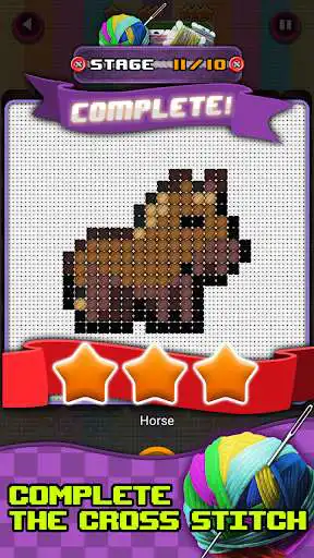 Play APK Cross Stitch2-Connect  and enjoy Cross Stitch2-Connect with UptoPlay banpick.games.stitchflow