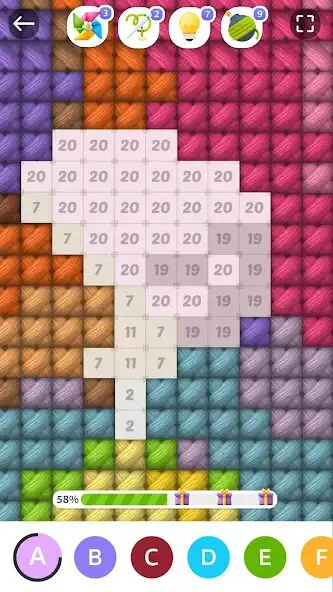Play Cross Stitch:Craft  Art as an online game Cross Stitch:Craft  Art with UptoPlay