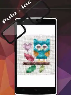 Play cross stitch craft