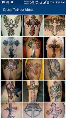 Play Cross Tattoo Ideas