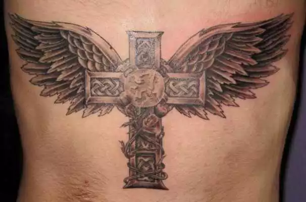Play Cross Tattoo Ideas