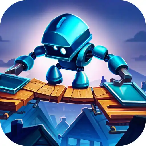 Play Cross The Roofs - Robot Game APK