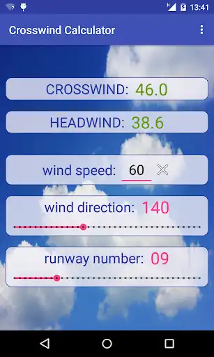 Play Crosswind Calculator  and enjoy Crosswind Calculator with UptoPlay