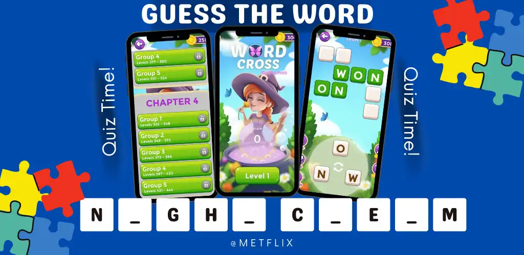 Play Cross Word : Jumble Words  and enjoy Cross Word : Jumble Words with UptoPlay