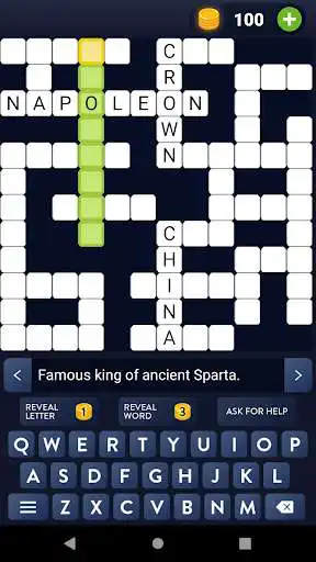 Play Crossword Puzzles Word Game as an online game Crossword Puzzles Word Game with UptoPlay