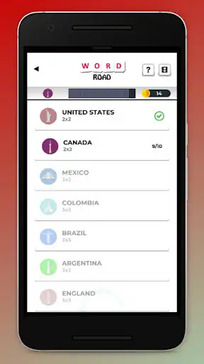 Play Crossword puzzle Word road as an online game Crossword puzzle Word road with UptoPlay
