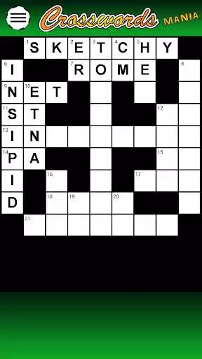 Play CrossWords Mania as an online game CrossWords Mania with UptoPlay