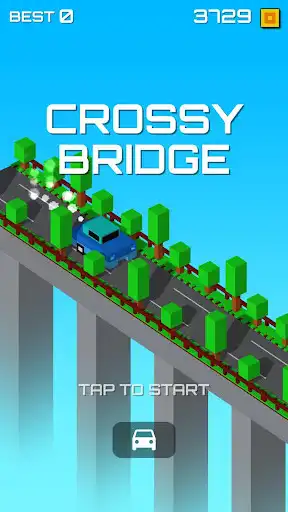 Play Crossy Bridge Blocky Cars - PRO  and enjoy Crossy Bridge Blocky Cars - PRO with UptoPlay