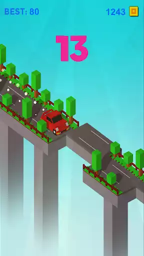 Play Crossy Bridge  and enjoy Crossy Bridge with UptoPlay