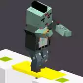 Free play online Crossy Bridge Zombie APK