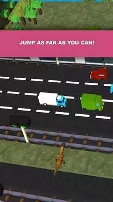 Play Crossy Craft Cube Road Jump
