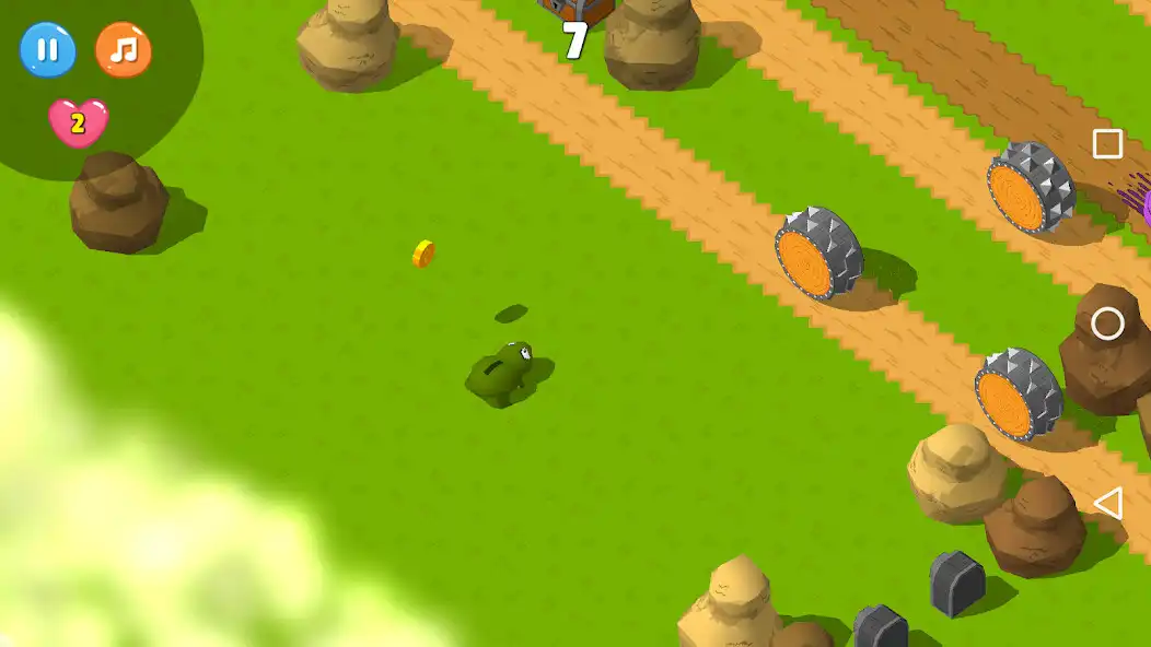 Play Crossy Frog 2 as an online game Crossy Frog 2 with UptoPlay