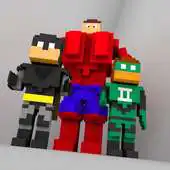 Free play online Crossy League of Heroes APK