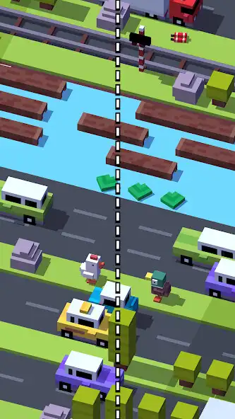 เล่น Crossy Road เป็นเกมออนไลน์ Crossy Road ด้วย UptoPlay