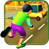 Free play online Crossy Run : Running Game 3D APK