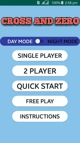 Play Cross Zero game : Tic Tac Toe  and enjoy Cross Zero game : Tic Tac Toe with UptoPlay