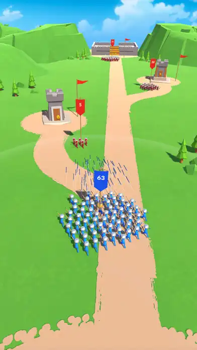 Play Crowd Archer as an online game Crowd Archer with UptoPlay