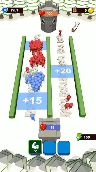 Play Crowd Arena - Tower Defense  and enjoy Crowd Arena - Tower Defense with UptoPlay