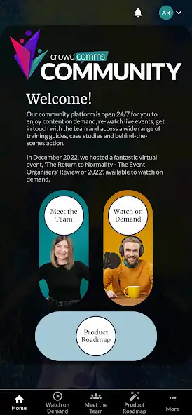 Play CrowdComms Community  and enjoy CrowdComms Community with UptoPlay
