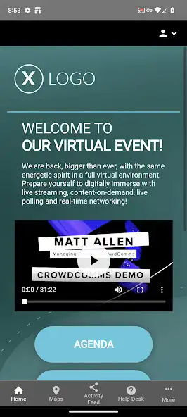 Play CrowdComms Summit as an online game CrowdComms Summit with UptoPlay