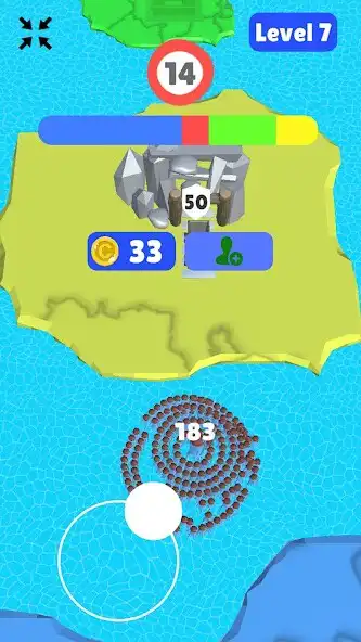 Play Crowd Conquer as an online game Crowd Conquer with UptoPlay