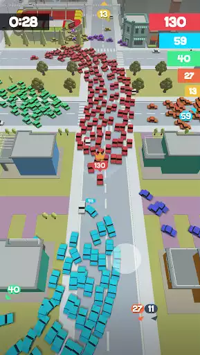 Play Crowd Drift Cars City io as an online game Crowd Drift Cars City io with UptoPlay