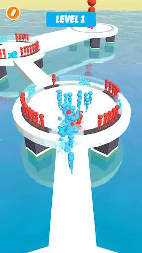 Play Crowd Fight as an online game Crowd Fight with UptoPlay