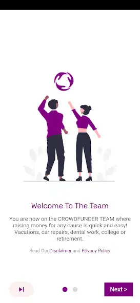 Play CROWDFUNDER Team App  and enjoy CROWDFUNDER Team App with UptoPlay