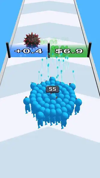 Play Crowd Hero Evolution！ as an online game Crowd Hero Evolution！ with UptoPlay
