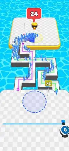 Play Crowd Maze  and enjoy Crowd Maze with UptoPlay