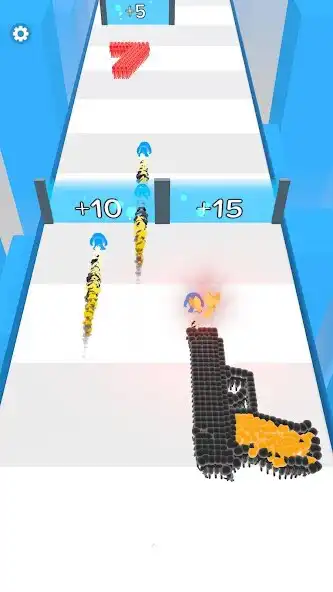 Play Crowd Number 3D as an online game Crowd Number 3D with UptoPlay