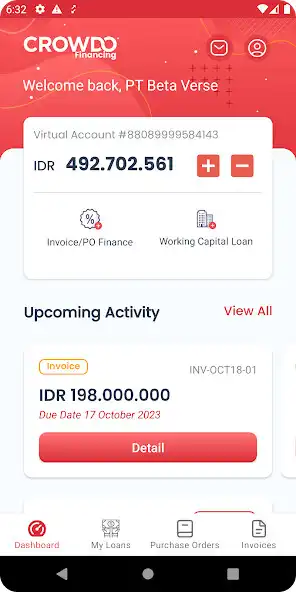 Play Crowdo Financing as an online game Crowdo Financing with UptoPlay