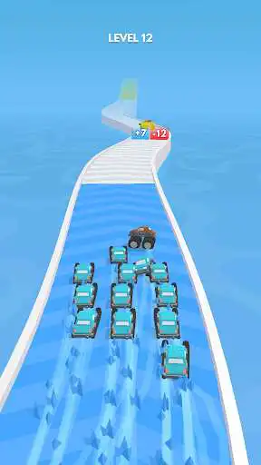 Play Crowd Race as an online game Crowd Race with UptoPlay