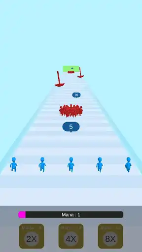 Play Crowd Run 3D  and enjoy Crowd Run 3D with UptoPlay