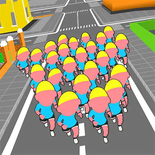 Play Crowd Run - City in Count.io APK