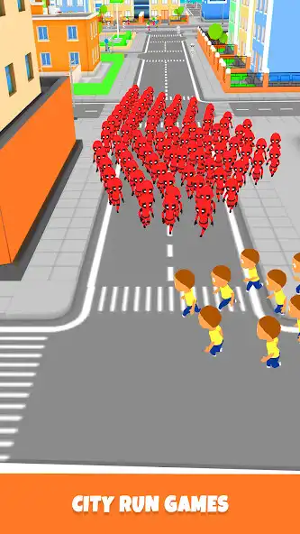 Play Crowd Run - City in Count.io as an online game Crowd Run - City in Count.io with UptoPlay