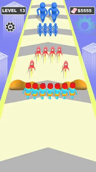 Play Crowd Running Evolution 3D  and enjoy Crowd Running Evolution 3D with UptoPlay