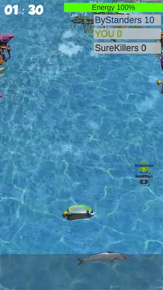 Play Crowd Sea Fish as an online game Crowd Sea Fish with UptoPlay