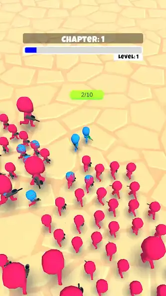 Play Crowd Shoot as an online game Crowd Shoot with UptoPlay