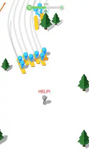 Play Crowd Ski  and enjoy Crowd Ski with UptoPlay