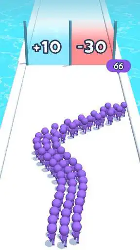Play Crowd Snake as an online game Crowd Snake with UptoPlay