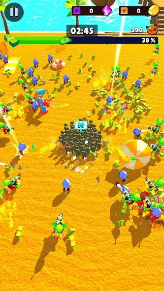 Play Crowd Survivors as an online game Crowd Survivors with UptoPlay