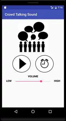 Play Crowd Talking Sound