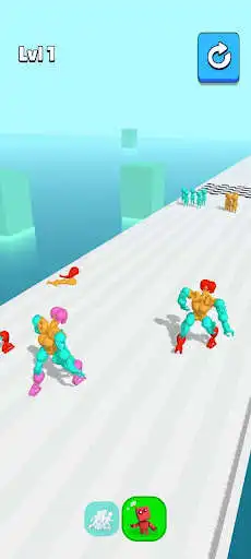 Play Crowd Transform Race 3D  and enjoy Crowd Transform Race 3D with UptoPlay