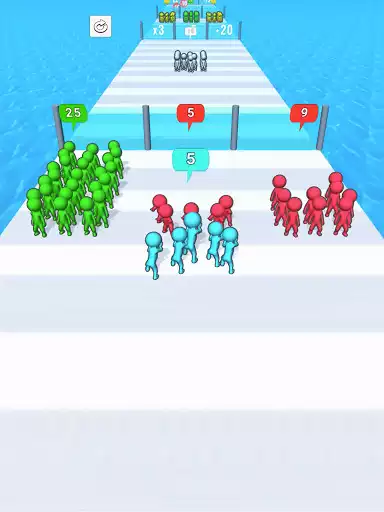 Play Crowd vs Crowd! as an online game Crowd vs Crowd! with UptoPlay