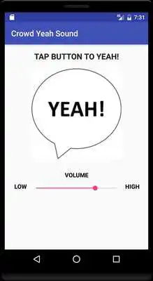 Play Crowd Yeah Sound